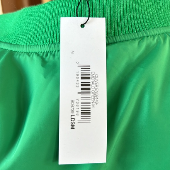 NWT The Drop green Bomber Jacket - Picture 3 of 3